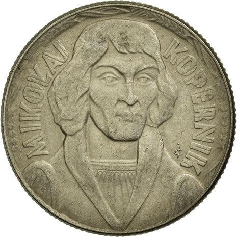 Poland | 10 Złotych | Mikołaj Kopernik | Eagle | KM51 | 1959 - 1965
