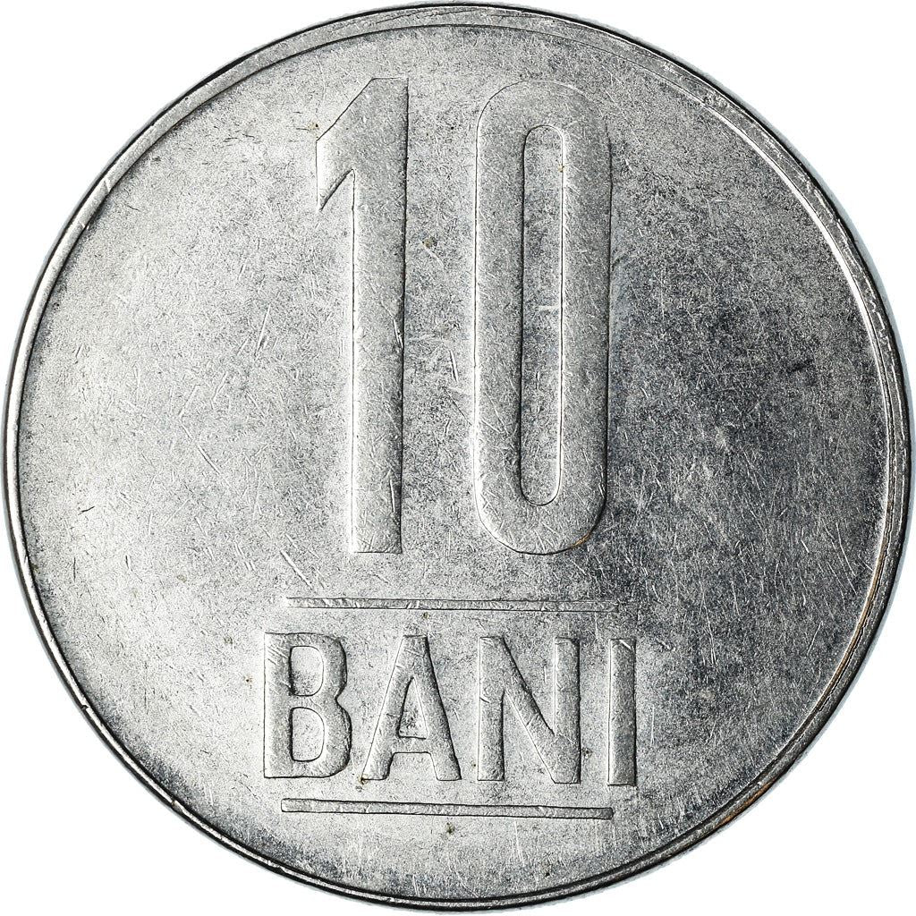 Romania Coin | 10 Bani | Eagle | Crown | KM191 | 2005 - 2017