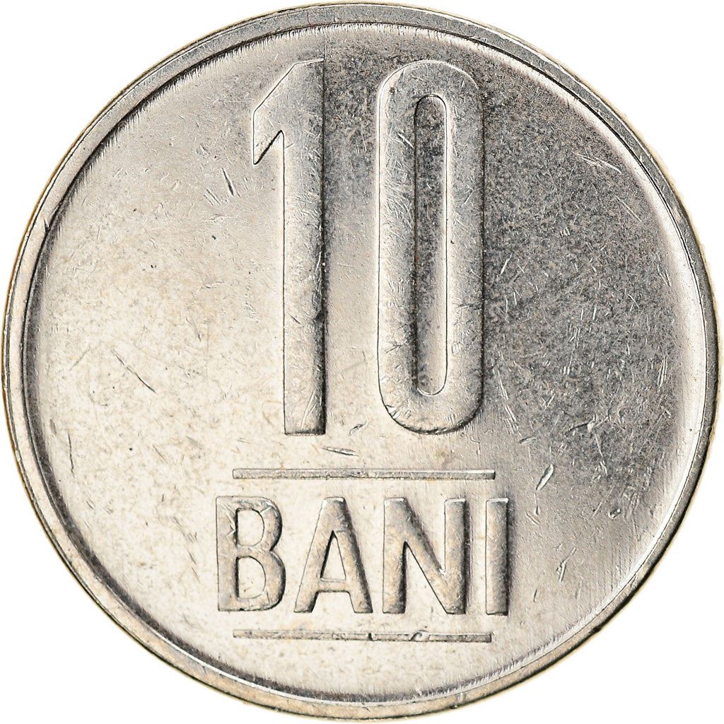 Romania Coin | 10 Bani | Eagle | Crown | KM191 | 2005 - 2017
