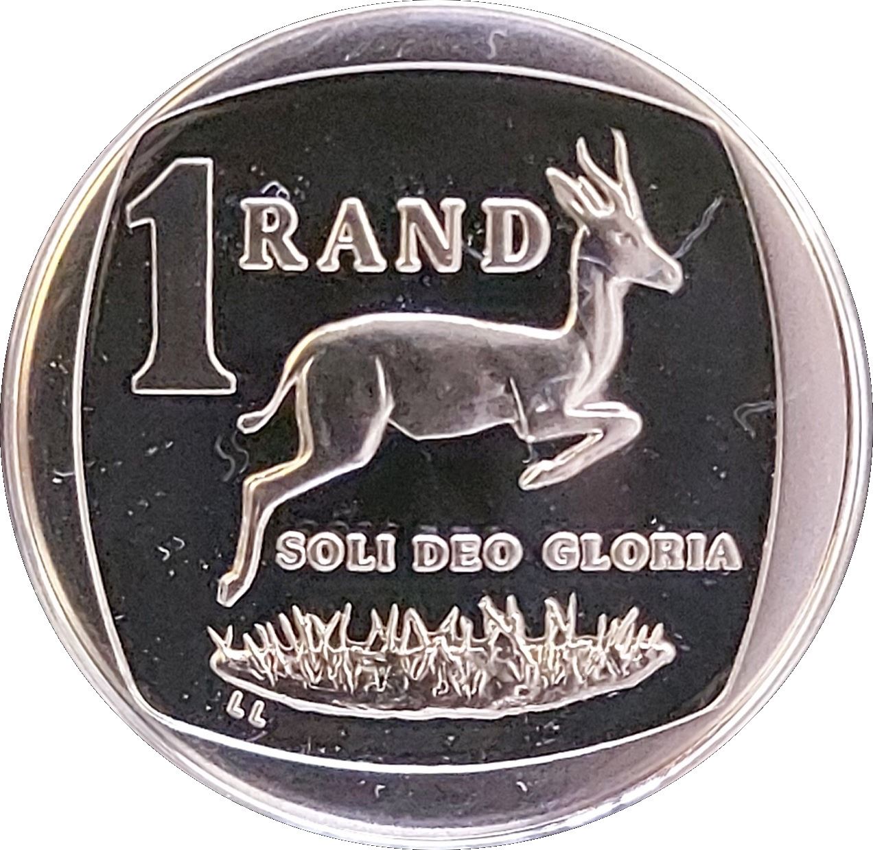 Sør-Afrika 1 Rand Afrika-Dzonga - Ningizimu Afrika Mynt KM444 2008 - 2020