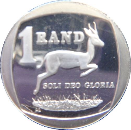 Moneda de 1 Rand de Sudáfrica | Sudáfrica - África Borwa | KM272 | 2002 - 2014