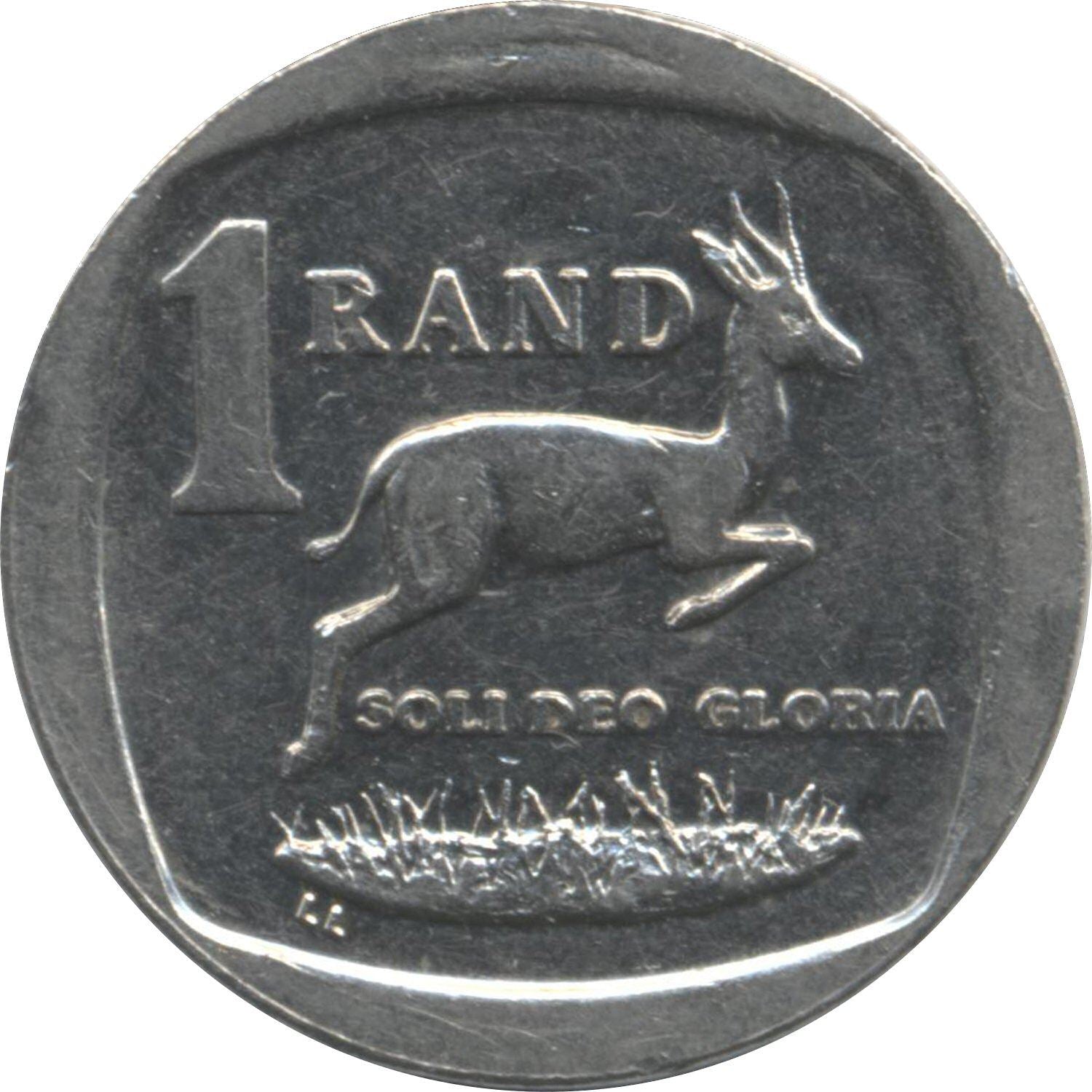 Pietų Afrika 1 Randas iNingizimu Afrika - uMzantsi Afrika Moneta KM333 2004 - 2016
