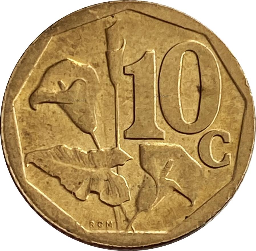 Sydafrika 10 Cent Sepedi/Sesotho Legend - Afrika Borwa Mynt KM292 2005