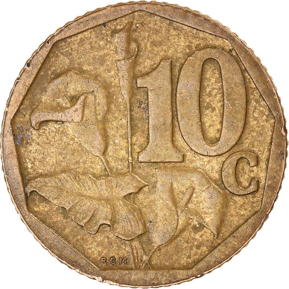 جنوب أفريقيا 10 سنتات أسطورة تسونغا - عملة أفريكا-دزونغا KM269 2002