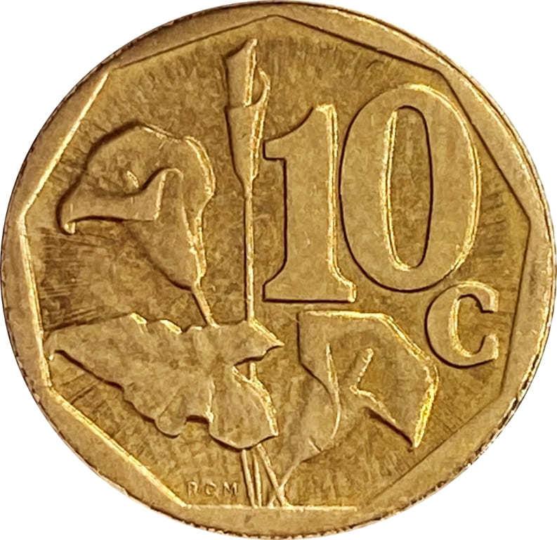 Sør-Afrika 10 Cent Venda Legende - Afurika Tshipembe Mynt KM494 2010