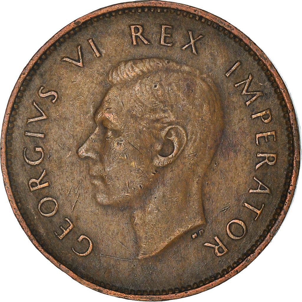 Sydafrika 1/4 Penny Mynt | George VI | KM23 | 1937 - 1947