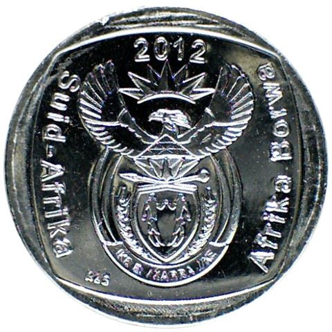Южная Африка 2 Ранда Suid-Afrika - Afrika Borwa Монета KM498 2010 - 2012