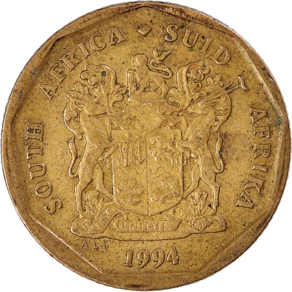South Africa 20 Cents | 100 Mixed African Coins | iSewula | Borowa | Tshipembe | iNingizimu | siSwati | uMzantsi | 1990 - 2019