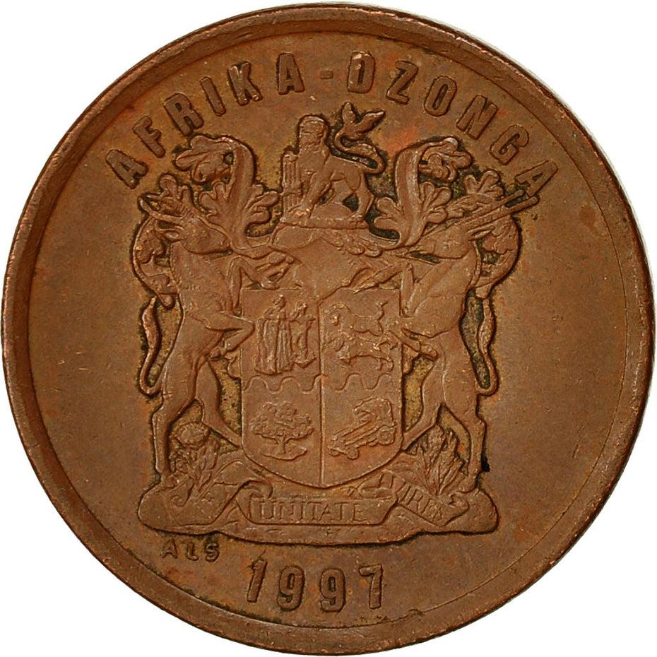 Sydafrika 5 Cent Tsonga Legend - AFRIKA-DZONGA Mynt KM160 1996 - 2000