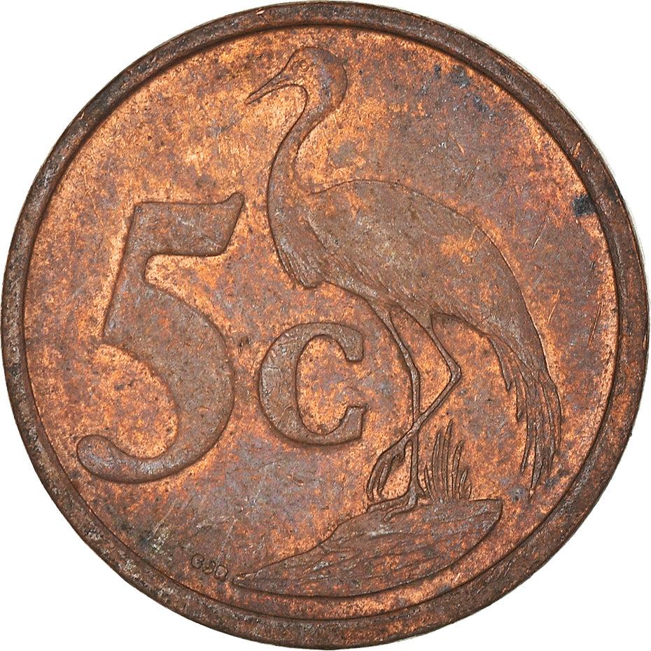 Sydafrika 5 Cent Tsonga Legend - Afrika-Dzonga Mynt KM324 2003
