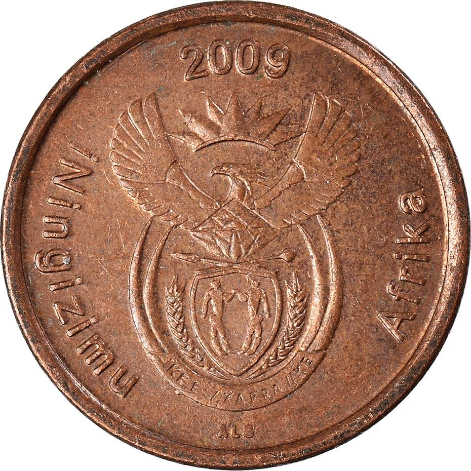 Sydafrika 5 Cent Zulu Legende - iNingizimu Afrika Mønt KM464 2009