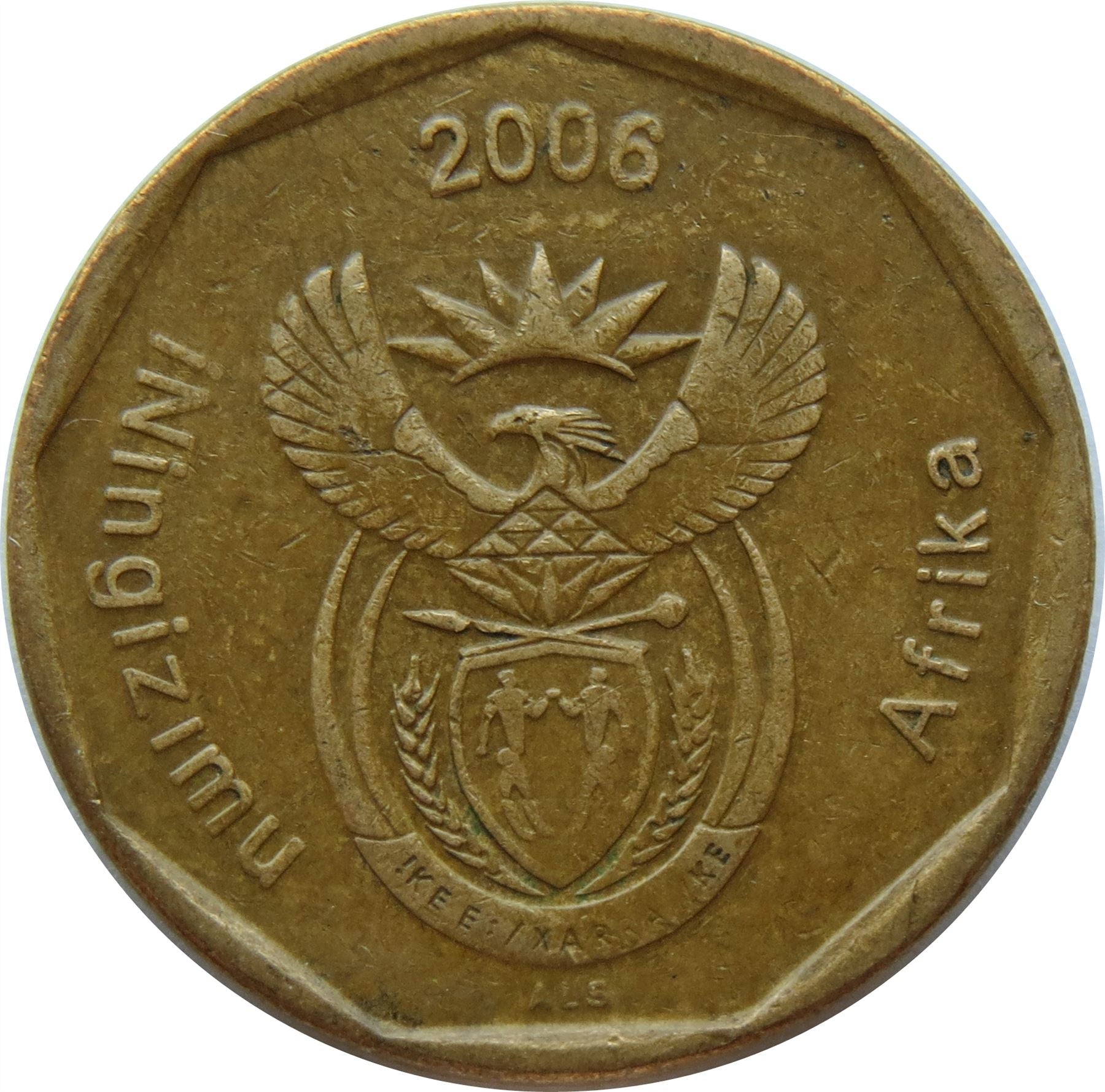 Pietų Afrika 50 centų Zulu legenda - iNingizimu Afrika moneta KM489 2006