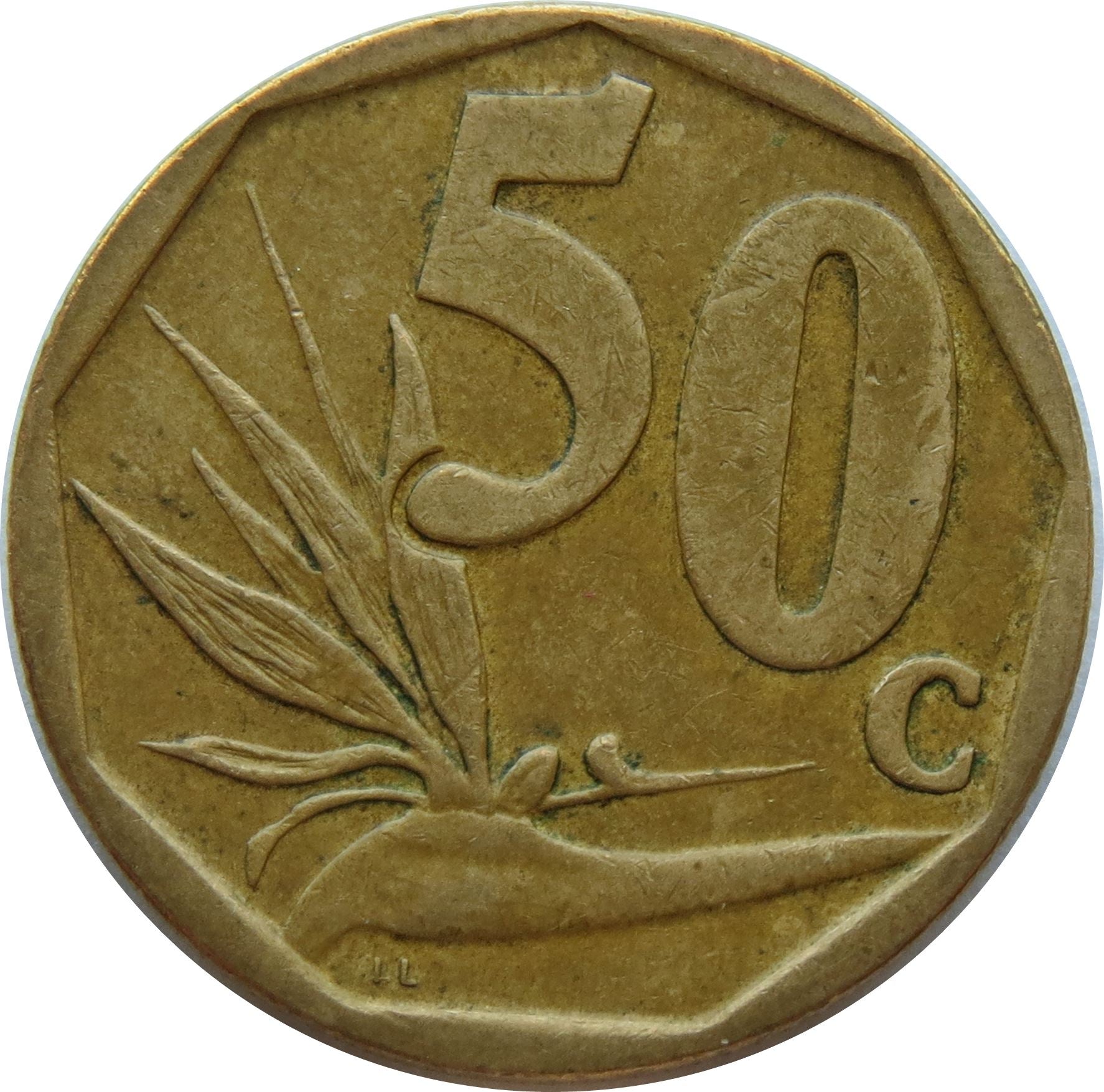 Pietų Afrika 50 centų Zulu legenda - iNingizimu Afrika moneta KM489 2006