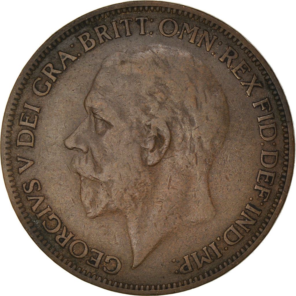 United Kingdom | 1 Penny Coin | George V | KM:826 | 1926 - 1927