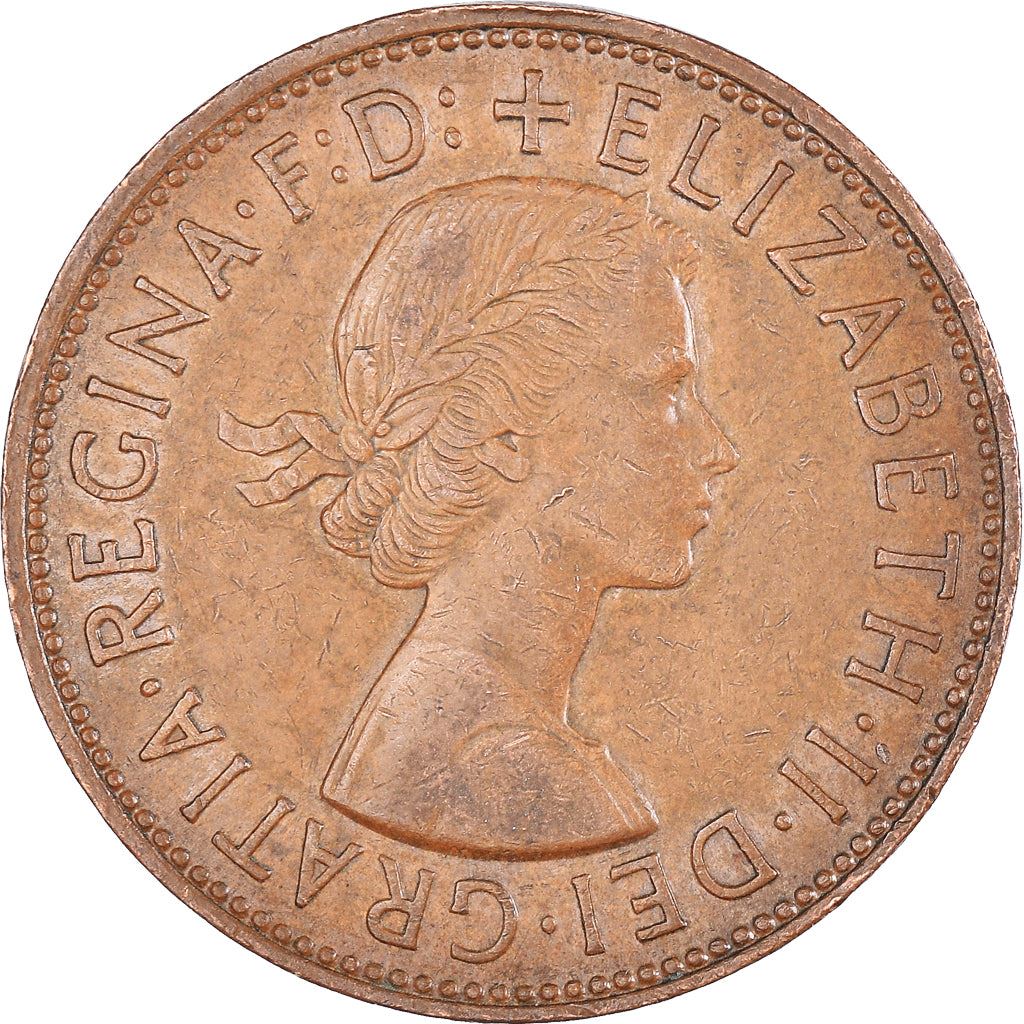 United Kingdom | 1 Penny Coin | Britannia | KM:897 | 1954 - 1970