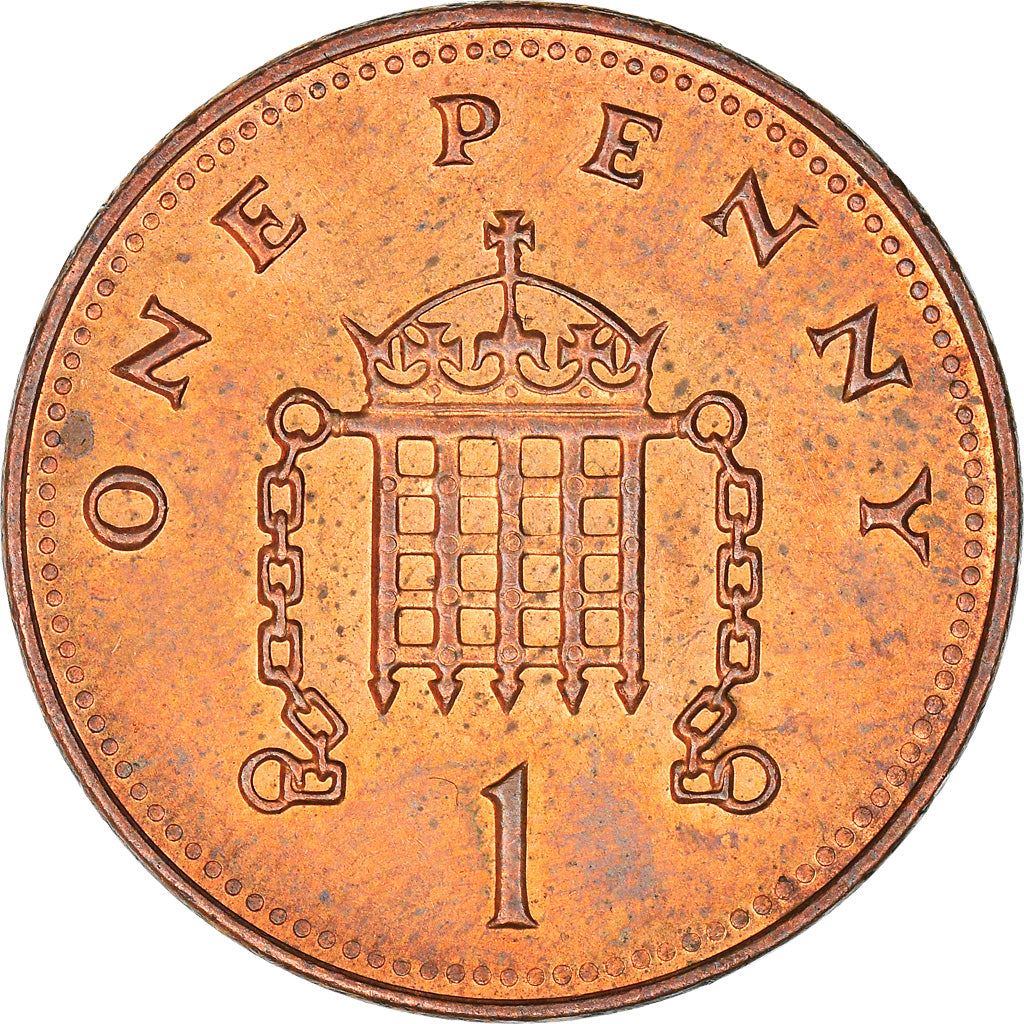 United Kingdom | 1 Penny Coin | Elizabeth II | KM:986 | 1998 - 2008