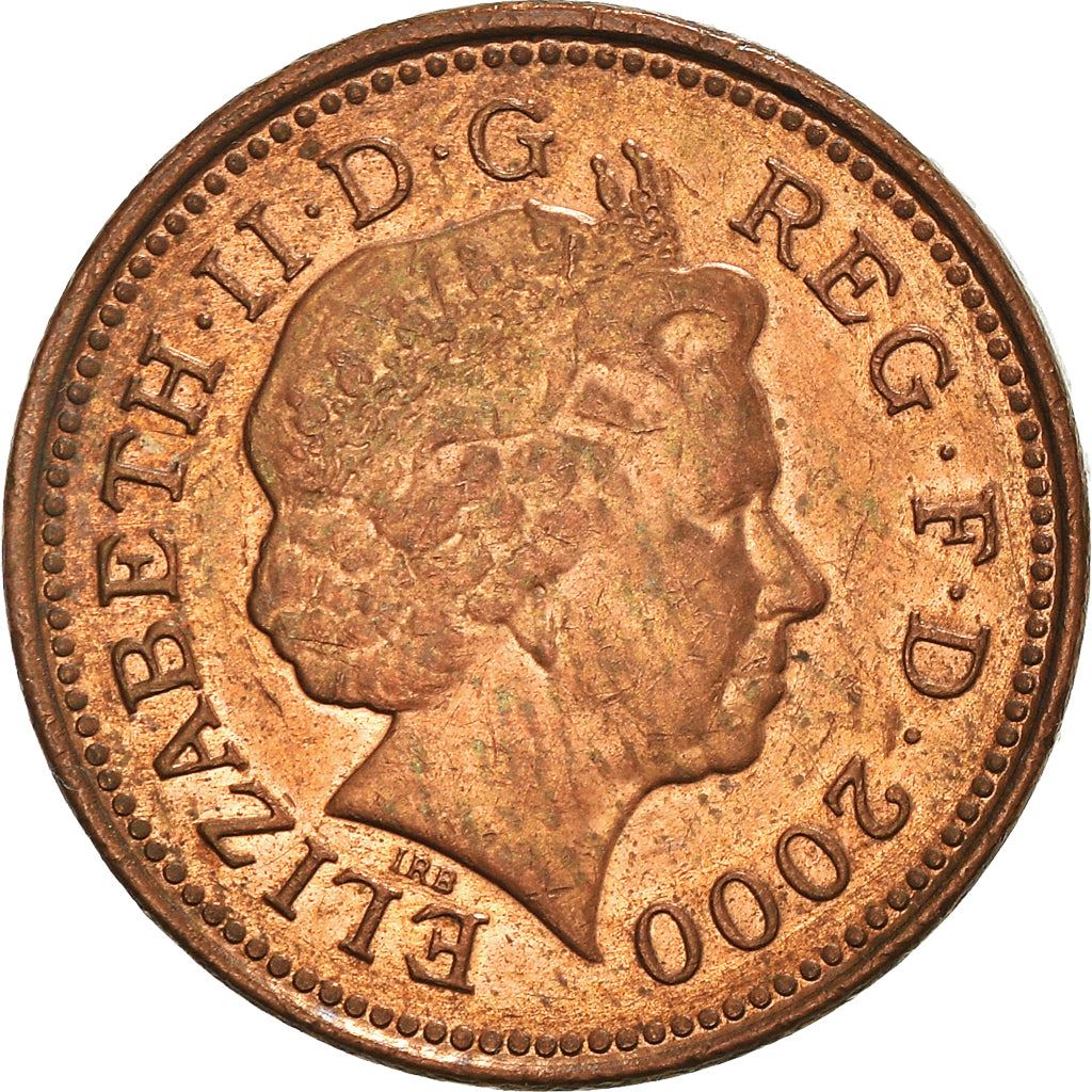 United Kingdom | 1 Penny Coin | Elizabeth II | KM:986 | 1998 - 2008
