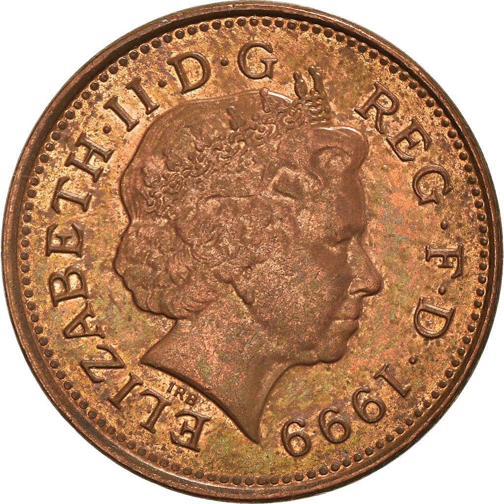 United Kingdom | 1 Penny Coin | Elizabeth II | KM:986 | 1998 - 2008