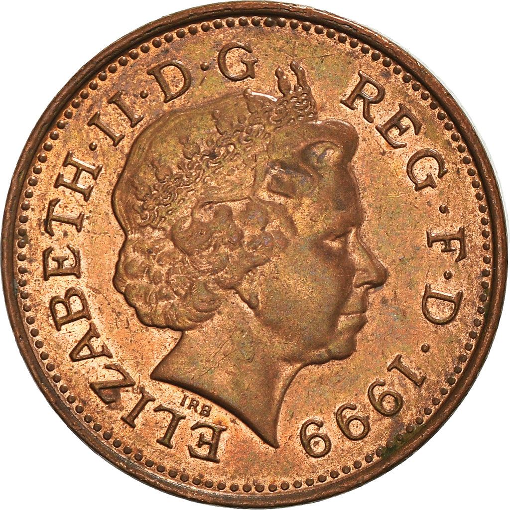 United Kingdom | 1 Penny Coin | Elizabeth II | KM:986 | 1998 - 2008