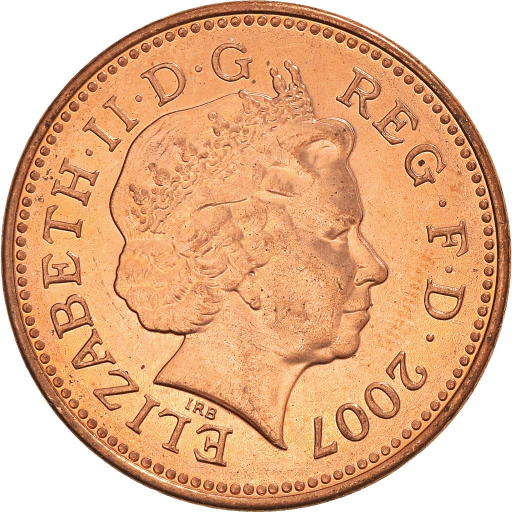 United Kingdom | 1 Penny Coin | Elizabeth II | KM:986 | 1998 - 2008