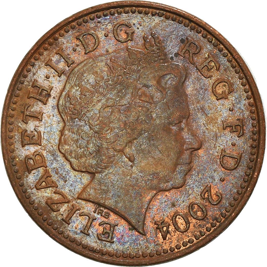 United Kingdom | 1 Penny Coin | Elizabeth II | KM:986 | 1998 - 2008