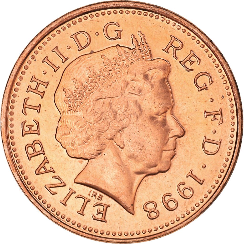 United Kingdom | 1 Penny Coin | Elizabeth II | KM:986 | 1998 - 2008