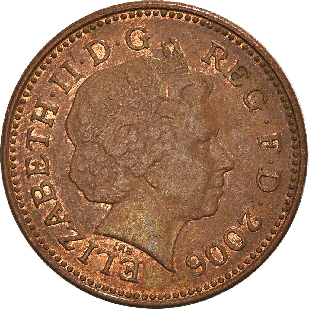 United Kingdom | 1 Penny Coin | Elizabeth II | KM:986 | 1998 - 2008