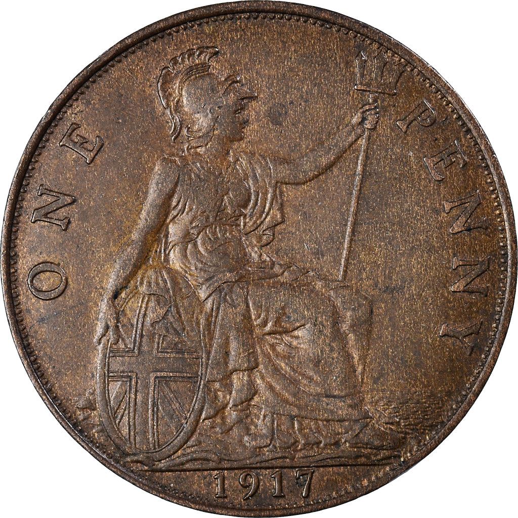 United Kingdom | 1 Penny Coin | George V | KM:810 | 1911 - 1926