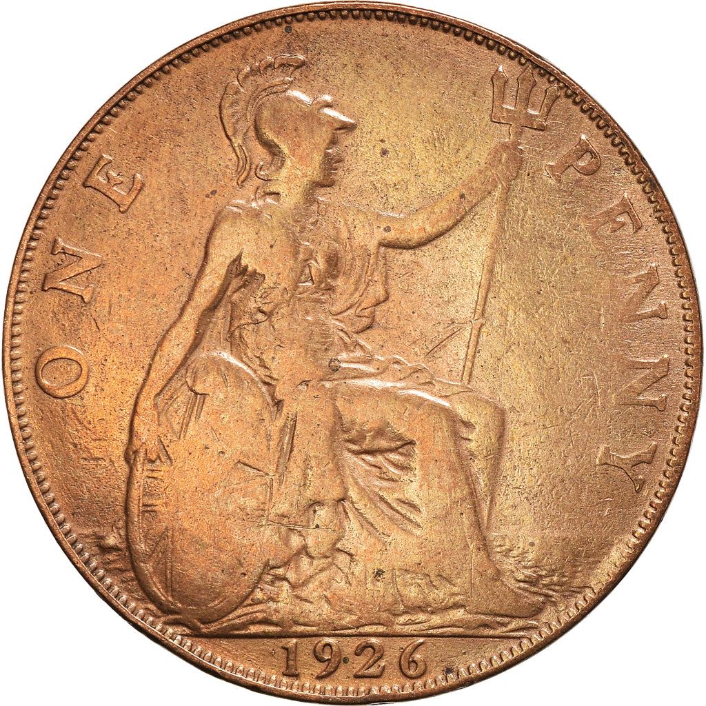 United Kingdom | 1 Penny Coin | George V | KM:810 | 1911 - 1926