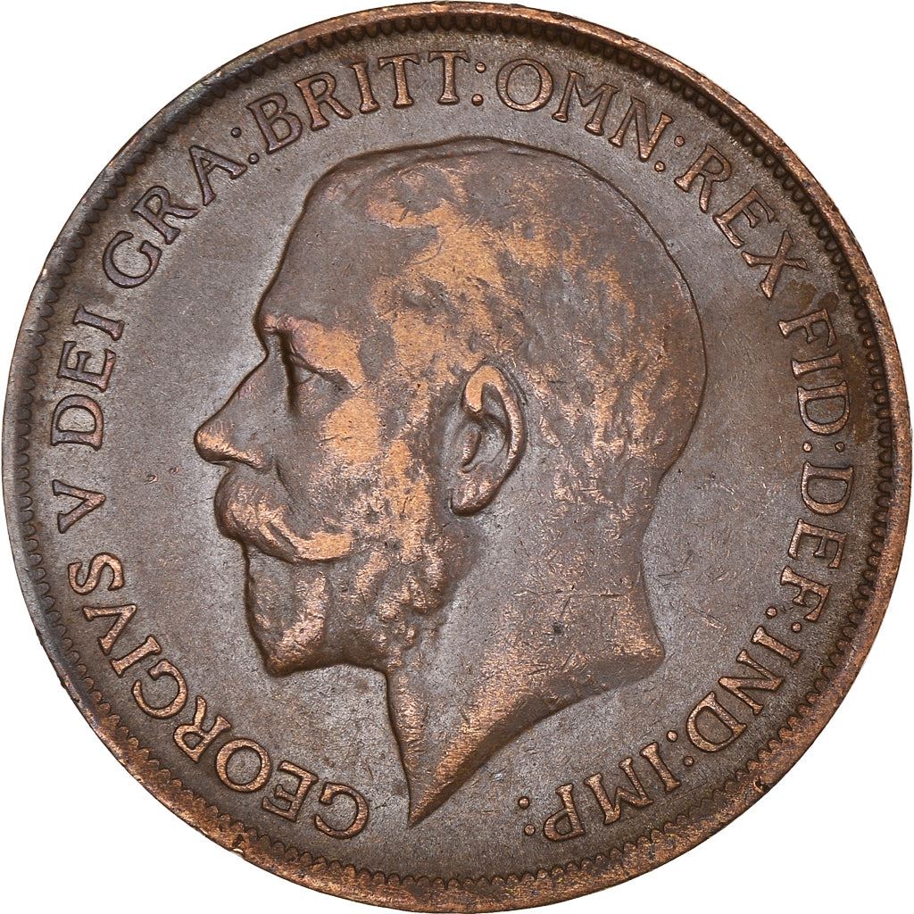 United Kingdom | 1 Penny Coin | George V | KM:810 | 1911 - 1926