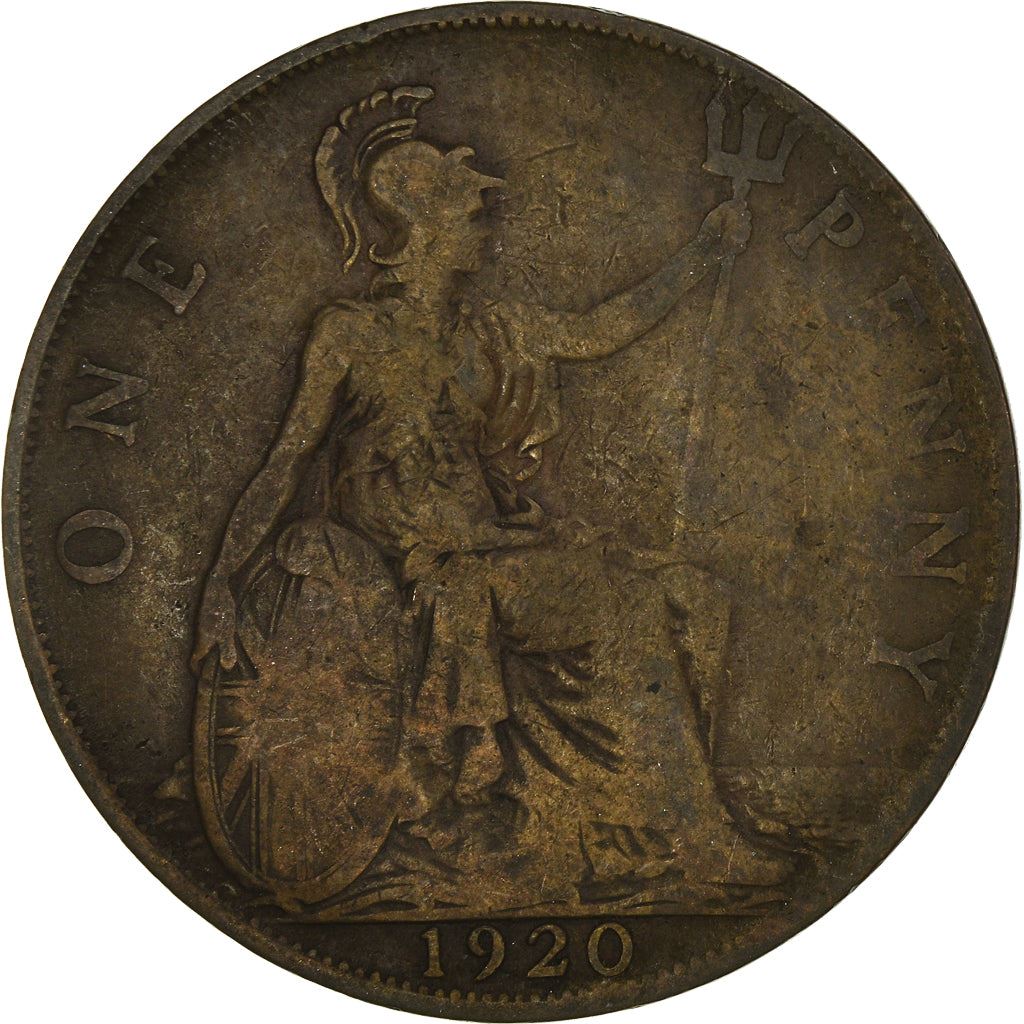 United Kingdom | 1 Penny Coin | George V | KM:810 | 1911 - 1926
