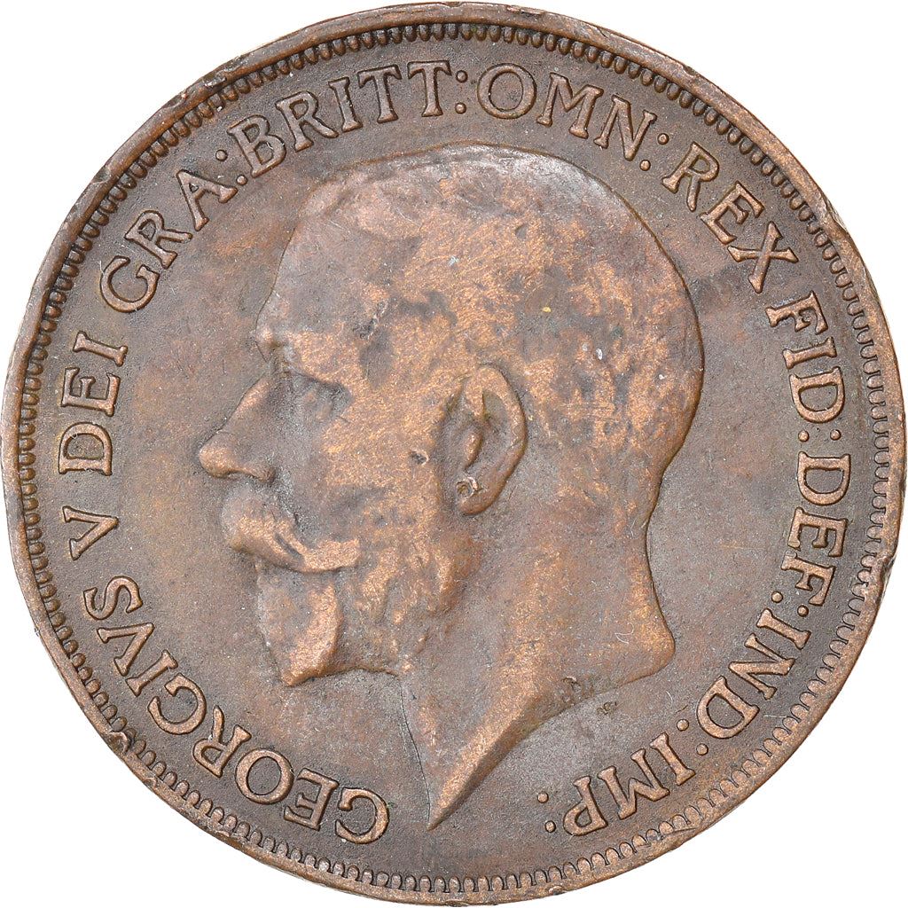 United Kingdom | 1 Penny Coin | George V | KM:810 | 1911 - 1926