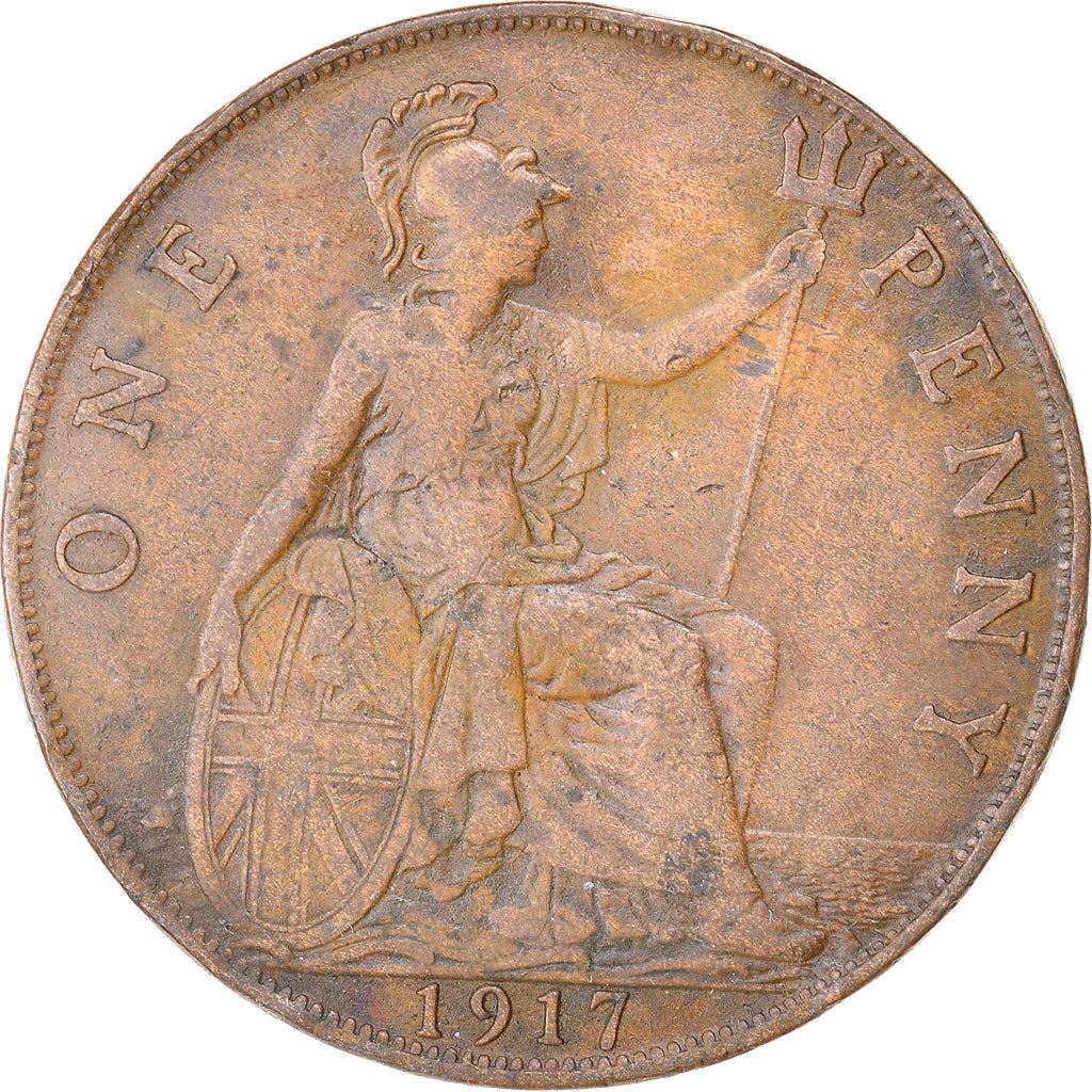 United Kingdom | 1 Penny Coin | George V | KM:810 | 1911 - 1926