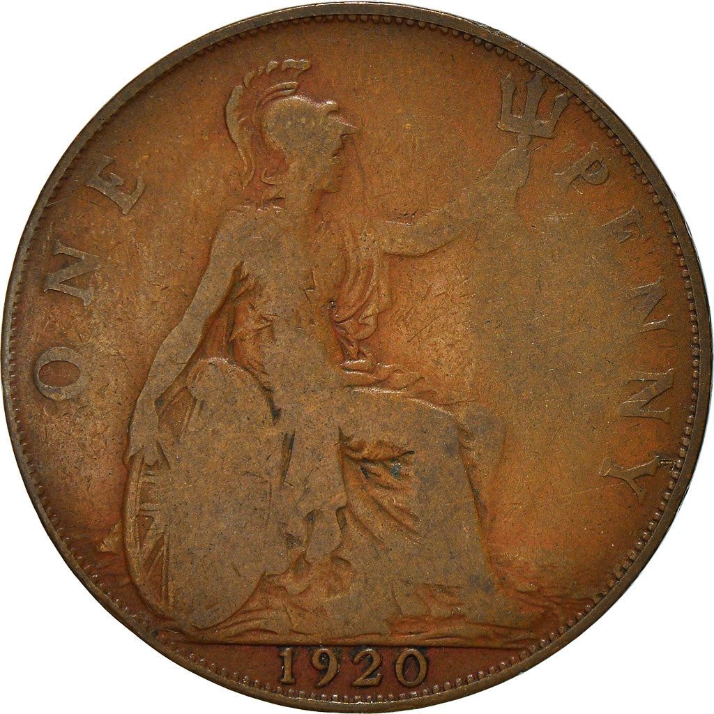 United Kingdom | 1 Penny Coin | George V | KM:810 | 1911 - 1926
