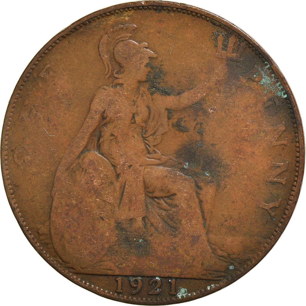 United Kingdom | 1 Penny Coin | George V | KM:810 | 1911 - 1926