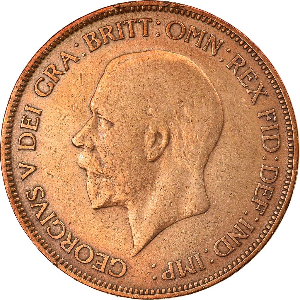 United Kingdom | 1 Penny Coin | George V | KM:838 | 1928 - 1936