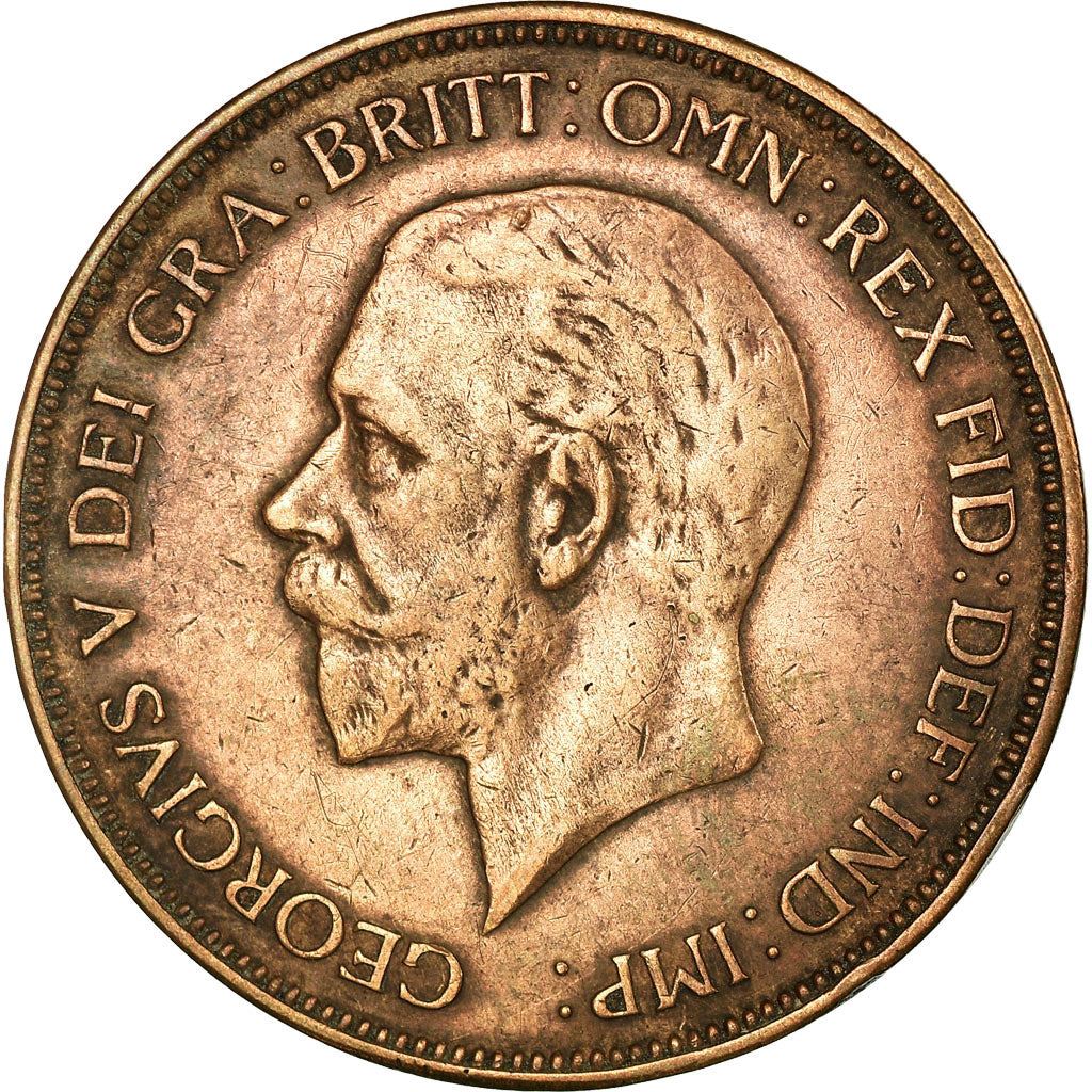 United Kingdom | 1 Penny Coin | George V | KM:838 | 1928 - 1936