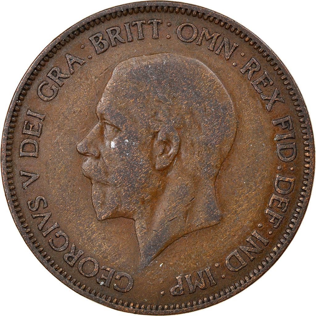 United Kingdom | 1 Penny Coin | George V | KM:838 | 1928 - 1936