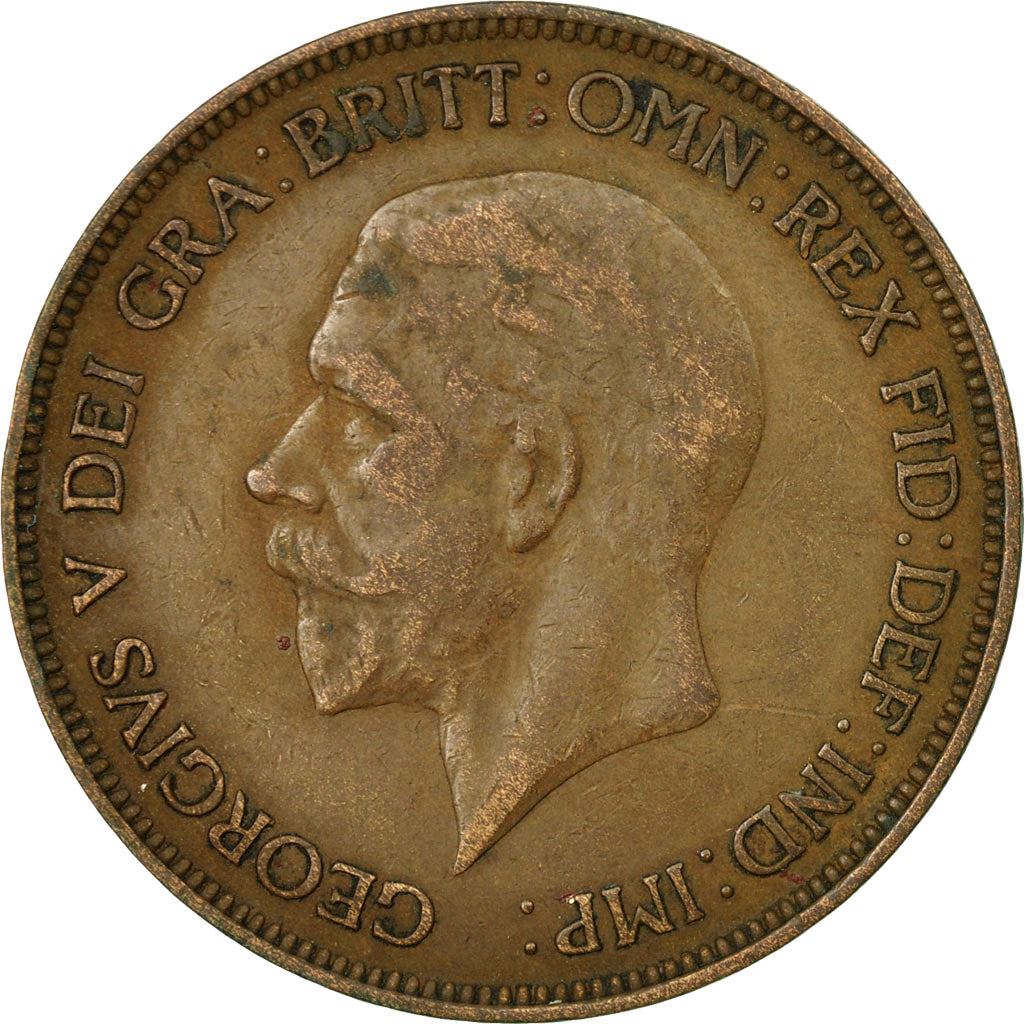 United Kingdom | 1 Penny Coin | George V | KM:838 | 1928 - 1936