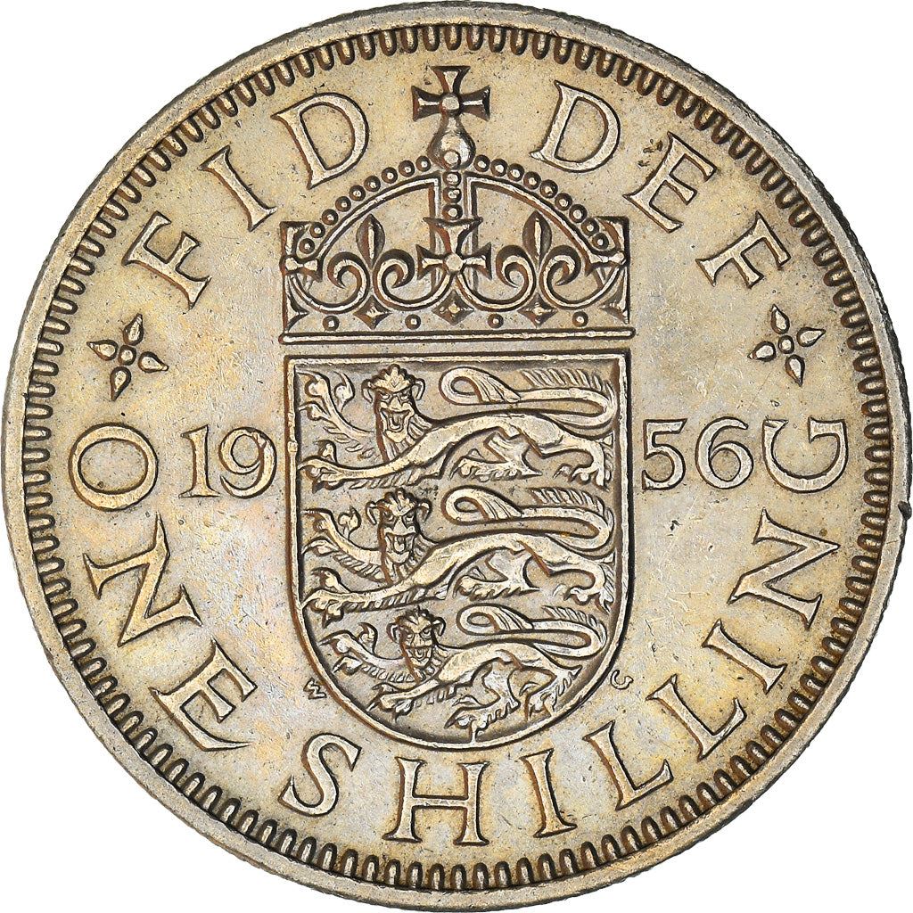 United Kingdom | 1 Shilling Coin | Elizabeth II | KM:904 | 1954 - 1970
