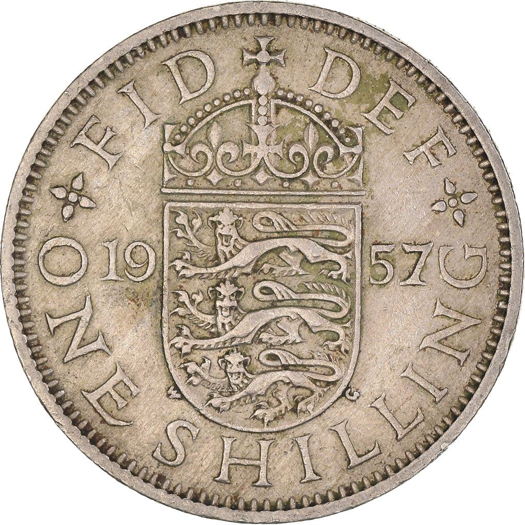 United Kingdom | 1 Shilling Coin | Elizabeth II | KM:904 | 1954 - 1970