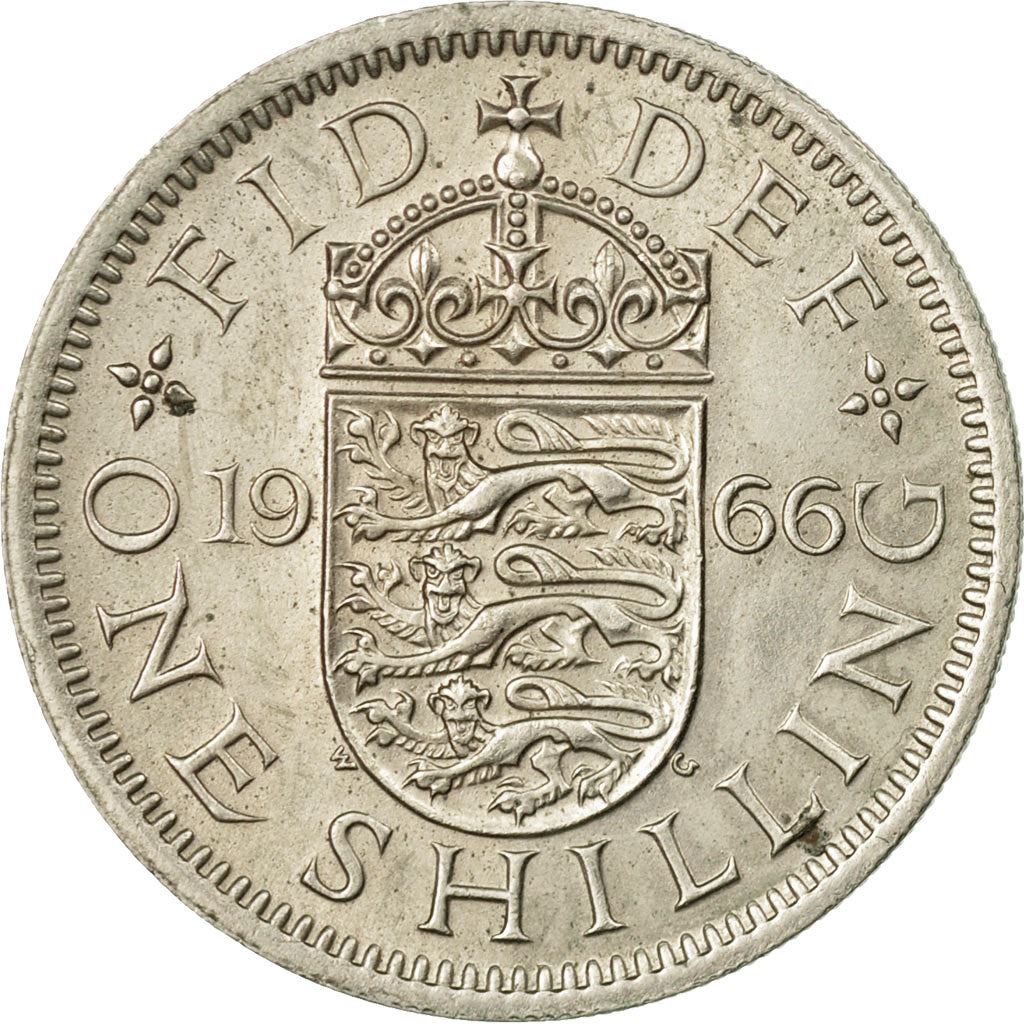 United Kingdom | 1 Shilling Coin | Elizabeth II | KM:904 | 1954 - 1970