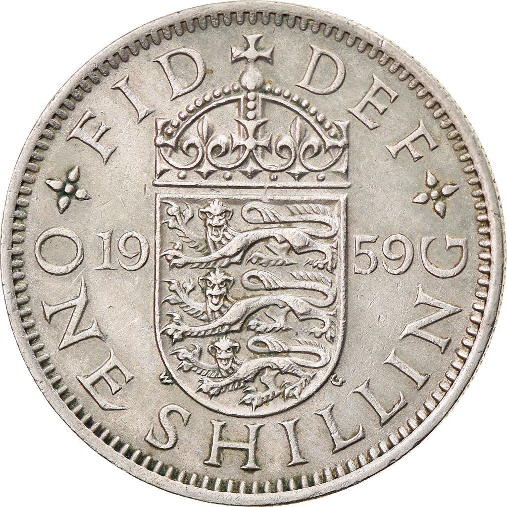 United Kingdom | 1 Shilling Coin | Elizabeth II | KM:904 | 1954 - 1970