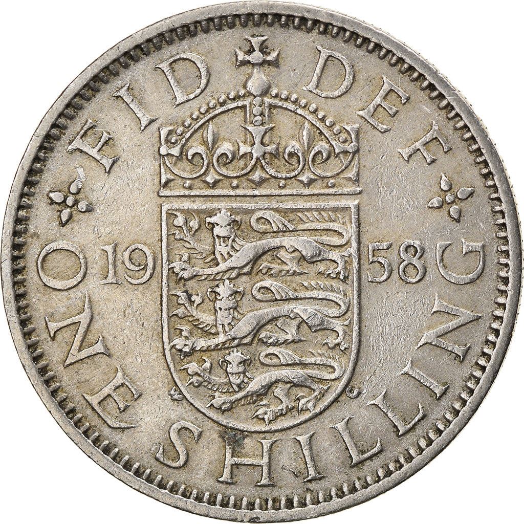 United Kingdom | 1 Shilling Coin | Elizabeth II | KM:904 | 1954 - 1970