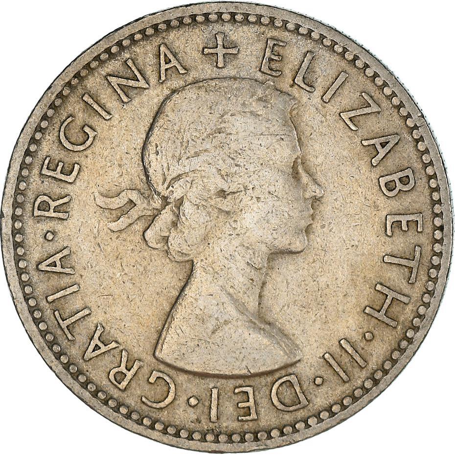 United Kingdom | 1 Shilling Coin | Elizabeth II | KM:904 | 1954 - 1970