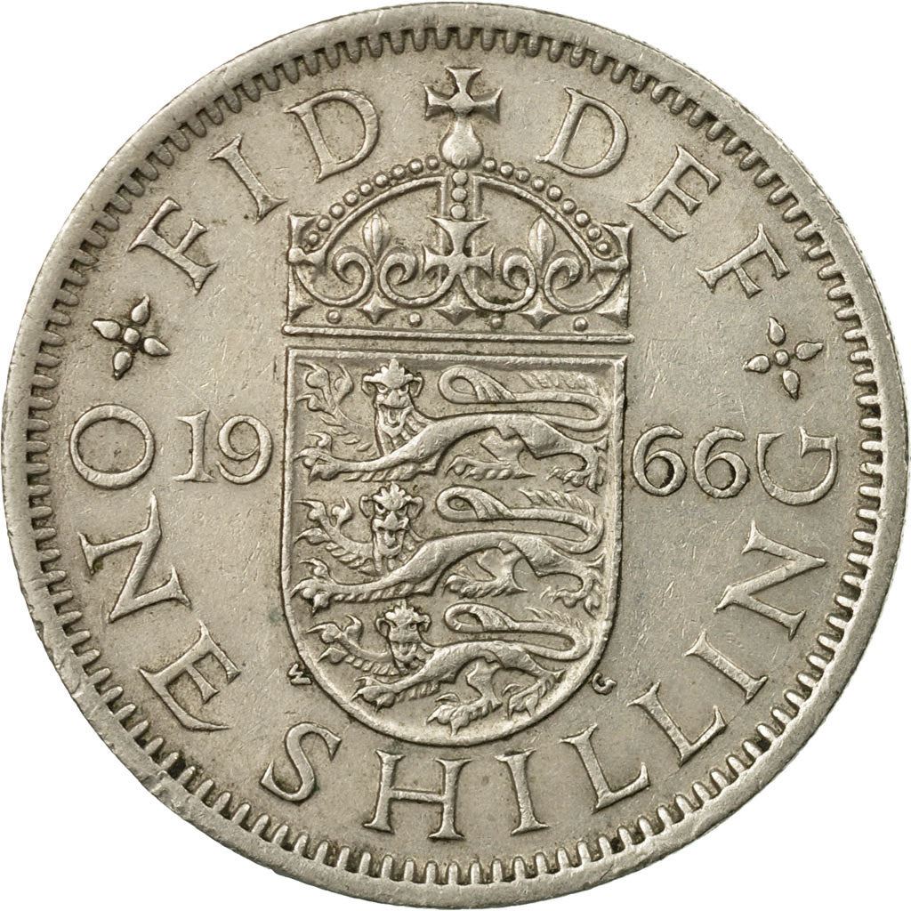 United Kingdom | 1 Shilling Coin | Elizabeth II | KM:904 | 1954 - 1970