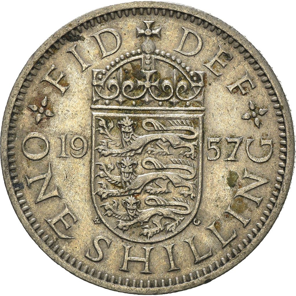 United Kingdom | 1 Shilling Coin | Elizabeth II | KM:904 | 1954 - 1970