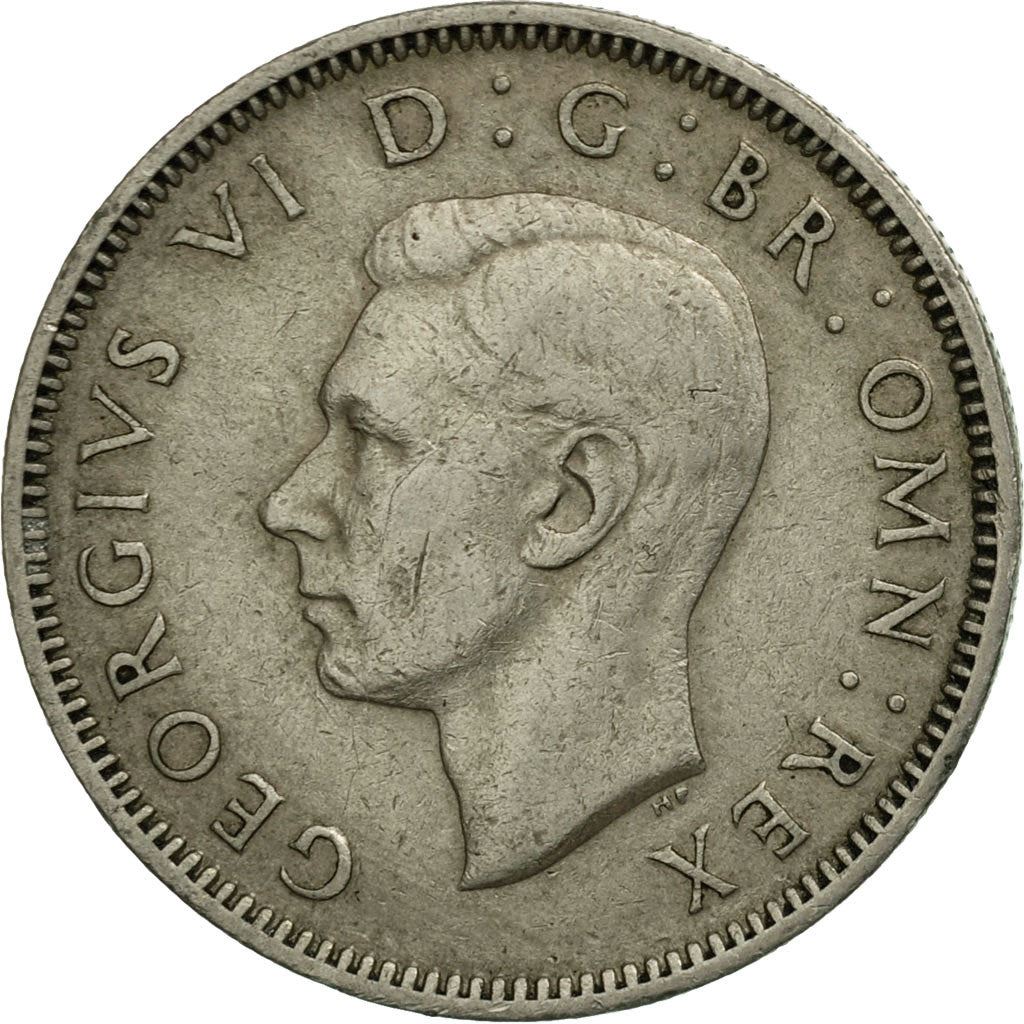 United Kingdom | 1 Shilling Coin | George VI | Km:863 | 1947 - 1948