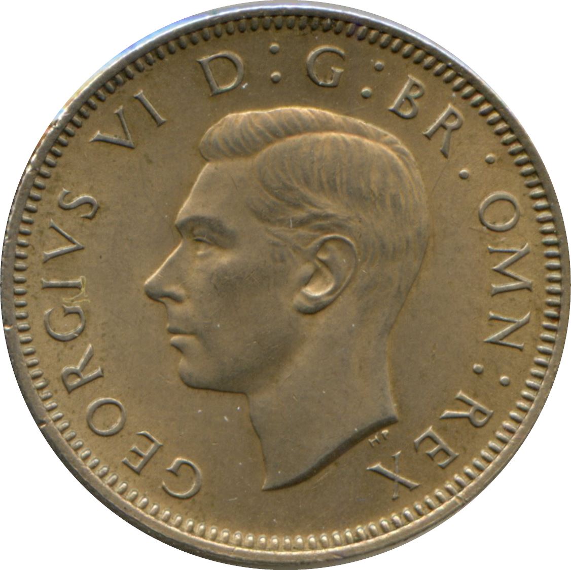 United Kingdom | 1 Shilling Coin | George VI | KM:864 | 1947 - 1948