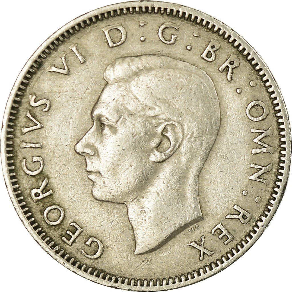 United Kingdom | 1 Shilling Coin | George VI | KM:864 | 1947 - 1948